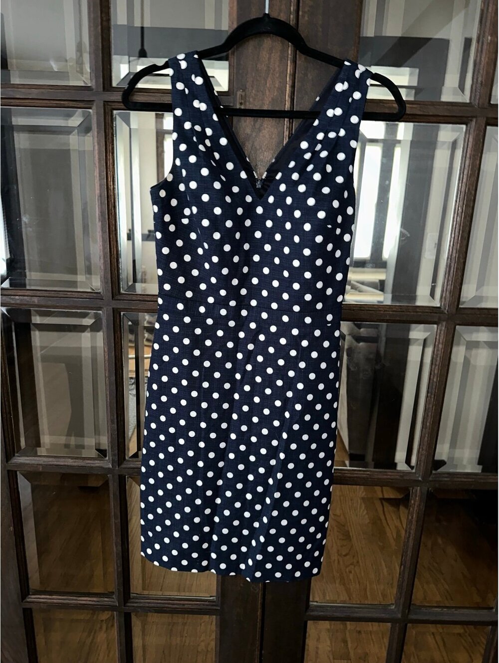 j crew polka dot dress